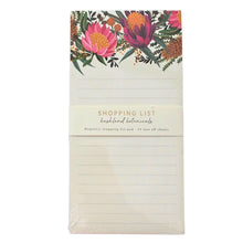 Load image into Gallery viewer, Bushland Botanical Magnetic Shopping List - Assorted
