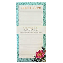 Load image into Gallery viewer, Bushland Botanical Magnetic Shopping List - Assorted