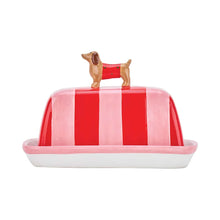 Load image into Gallery viewer, Dachshund Butter Dish