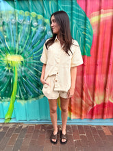 Load image into Gallery viewer, Butter Yellow Denim Shirt &amp; Short Set - By Frankie