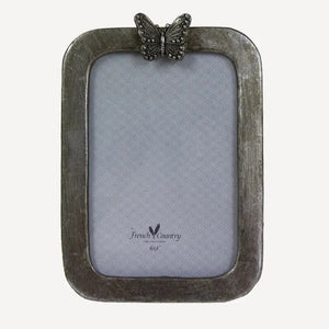 6x4" Butterfly Photo Frame Vertical