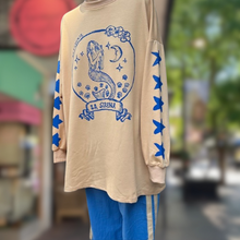 Load image into Gallery viewer, La Sirena Beige L/S Top &amp; Blue Pant Set - By Frankie