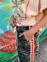 Load image into Gallery viewer, Camo Army Heart Pants - By Frankie