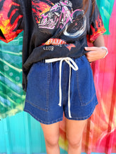 Load image into Gallery viewer, Dark Denim Shorts - By Frankie