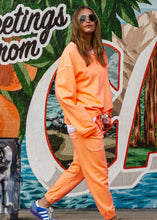 Load image into Gallery viewer, Capri Neon Orange Sweat - Hammill &amp; Co