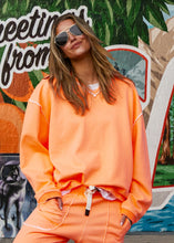 Load image into Gallery viewer, Capri Neon Orange Sweat - Hammill &amp; Co
