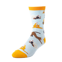 Load image into Gallery viewer, 'Calico-ordinated' Cat Socks - Womens