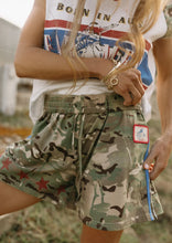 Load image into Gallery viewer, Camo Jersey Track Short - Farmer By Whitney