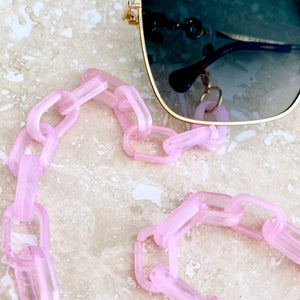 Candi Pink Capri Sunglass Chain