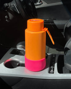 Neon Pink 34oz Car Cup Holder Expander