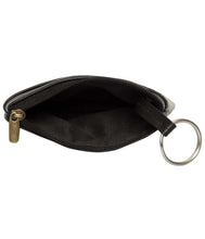 Load image into Gallery viewer, Peru Leather Cowhide Card &amp; Change Purse