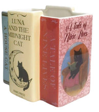 Load image into Gallery viewer, 15cm Cat Books Planter
