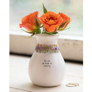 'All Kinds of Amazing' Bud Vase