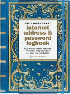 Large Celestial Internet Address & Password Logbook