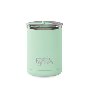 Mint Gelato Ceramic Coffee Cup with Hinged Lid 12oz/355ml - Frank Green