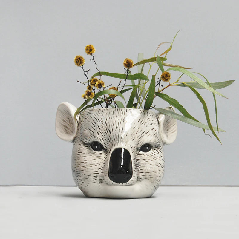 Koala Ceramic Planter