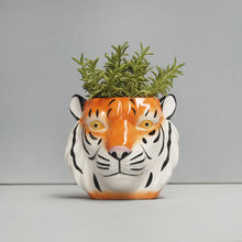 Load image into Gallery viewer, Tiger Ceramic Planter