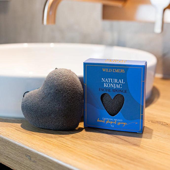 Charcoal Konjac Facial Sponge