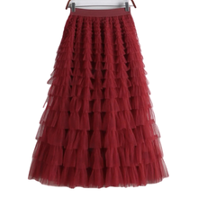 Load image into Gallery viewer, Cherry Beth Tulle Skirt