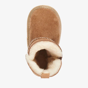 Chestnut Platinum Sheepskin Baby Bootie - EMU Australia