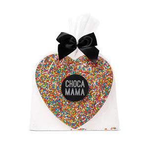 Multicolour Milk Freckled Heart 150g