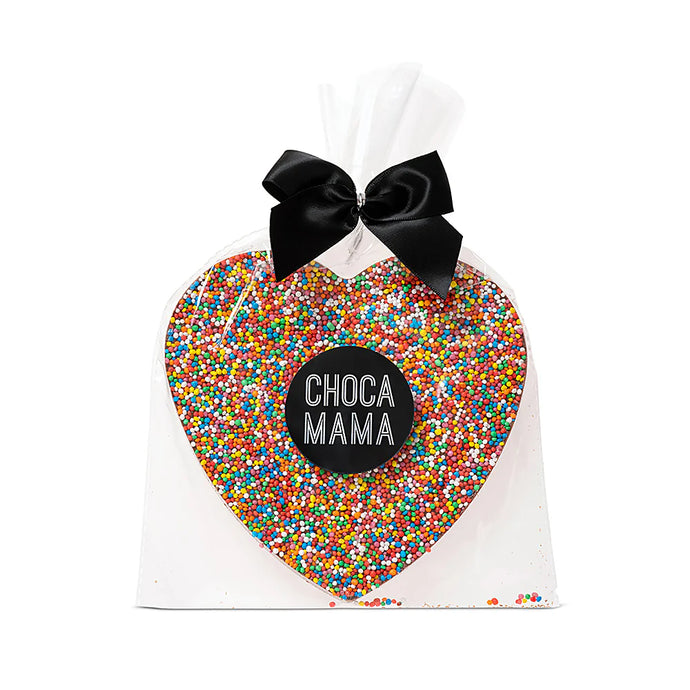 Multicolour Milk Freckled Heart 150g
