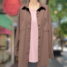Load image into Gallery viewer, Chocolate Denim Shacket - By Frankie