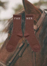 Load image into Gallery viewer, Chocolate Boot Socks - Farmer By Whitney