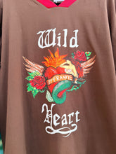Load image into Gallery viewer, Chocolate Wild Heart Long Sleeve Tee - By Frankie
