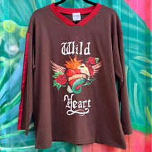 Load image into Gallery viewer, Chocolate Wild Heart Long Sleeve Tee - By Frankie