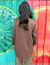 Load image into Gallery viewer, Chocolate Denim Shacket - By Frankie