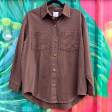Load image into Gallery viewer, Chocolate Denim Shacket - By Frankie