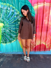 Load image into Gallery viewer, Chocolate Long Sleeve Shirt - By Frankie
