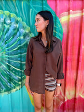 Load image into Gallery viewer, Chocolate Long Sleeve Shirt - By Frankie