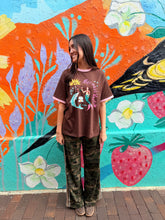 Load image into Gallery viewer, Chocolate 'Mermaid Vino Club' T-Shirt - By Frankie