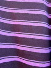 Load image into Gallery viewer, Chocolate/Pink Stripe Long Sleeve Top &amp; Short Set - By Frankie