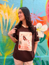 Load image into Gallery viewer, Chocolate 'The World Needs Your Magic' T-Shirt - By Frankie