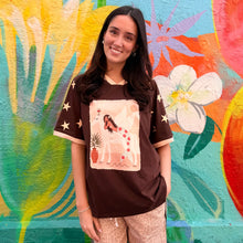 Load image into Gallery viewer, Chocolate 'The World Needs Your Magic' T-Shirt - By Frankie