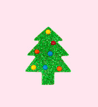 Load image into Gallery viewer, Green Freckle M&amp;M Tree &#39;Merry Christmas&#39;