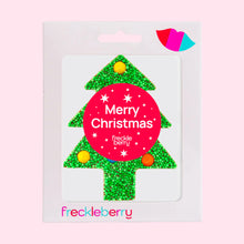 Load image into Gallery viewer, Green Freckle M&amp;M Tree &#39;Merry Christmas&#39;
