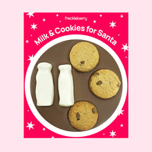 Load image into Gallery viewer, &#39;Milk &amp; Cookies For Santa&#39; Christmas Chocolate