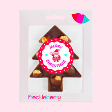 Load image into Gallery viewer, Hazelnut, Caramel &amp; Sea Salt Chocolate Christmas Tree