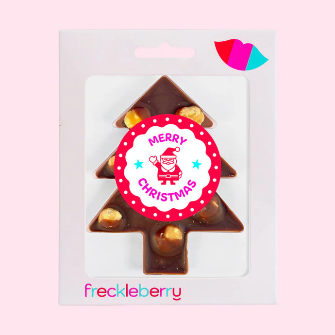 Hazelnut, Caramel & Sea Salt Chocolate Christmas Tree