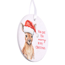 Load image into Gallery viewer, Kangaroo Christmas Keepsake