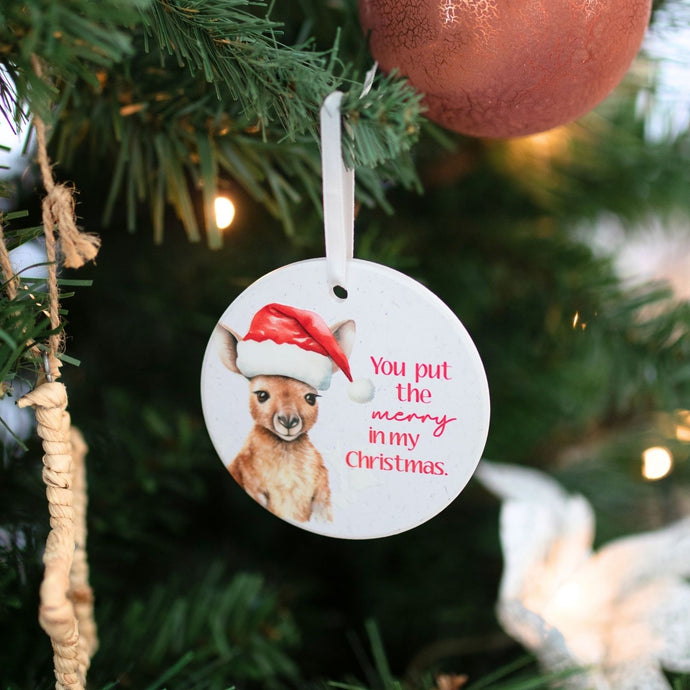 Kangaroo Christmas Keepsake