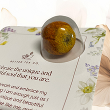 Load image into Gallery viewer, Chrysanthemum Blooming Tea Affirmation Gift Card - Better Tea Co.