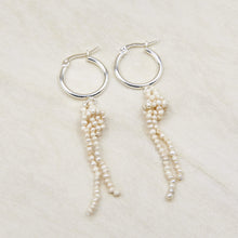 Load image into Gallery viewer, Silver Clio Freshwater Pearl Earrings