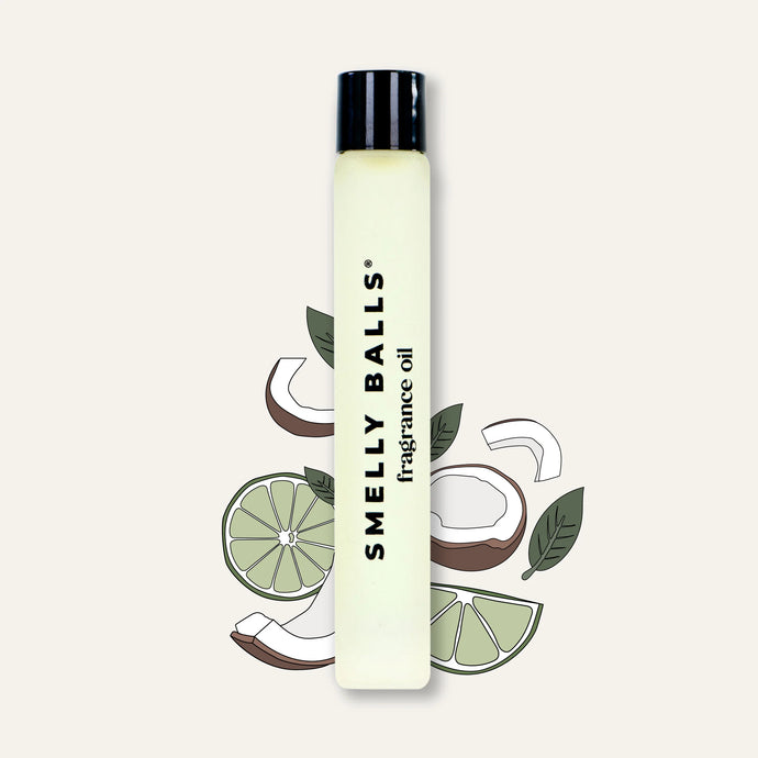 Coconut + Lime Fragrance Oil 15ml - Smelly Balls