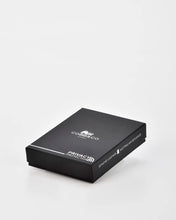 Load image into Gallery viewer, Silver Collins RFID Safe Compact Leather Wallet - Cobb &amp; Co