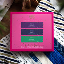 Load image into Gallery viewer, Cool And Clear Bath Salt Bon Bon Box Set